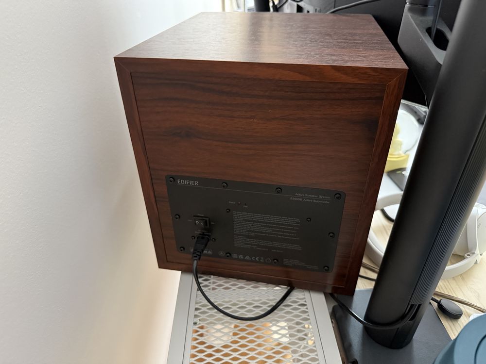 Тонколони Edifier 2.1 S360DB, 155W, Hi-Res, Bluetooth, 2г Гаранция