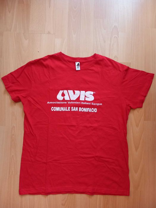 Червена мъжка тениска размер L ПРОМОЦИЯ