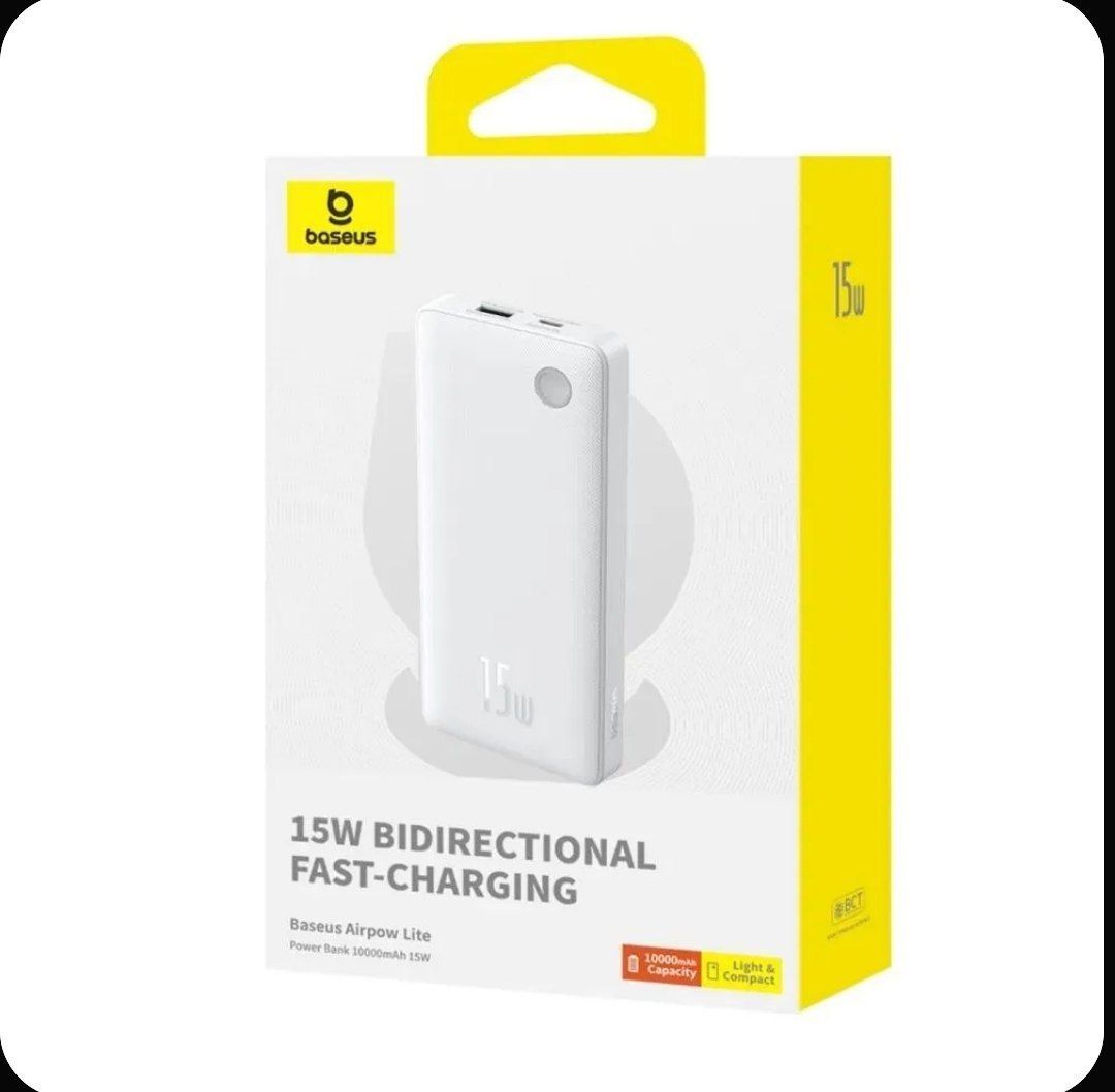Baseus 15w Power bank 10000 mAhОригинал