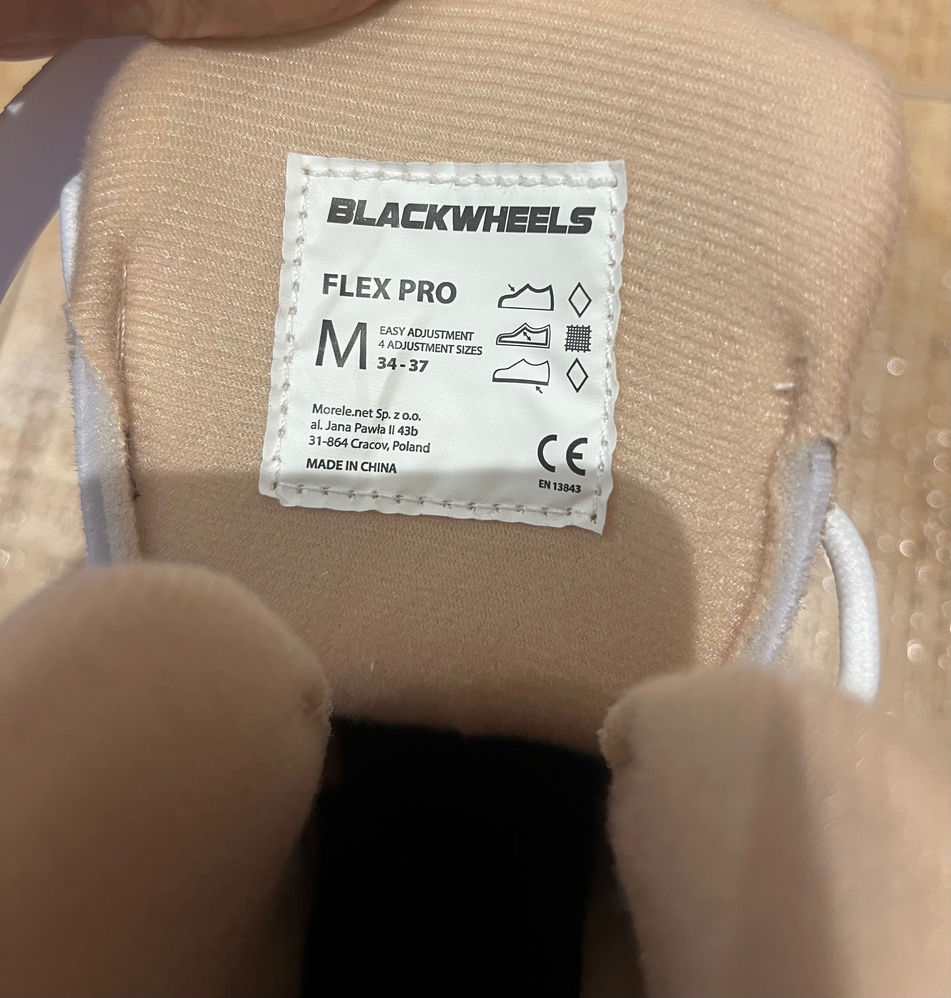 Ролери Blackwheels Flex Pro Recreational, Обикновени, 35-38, Бежов