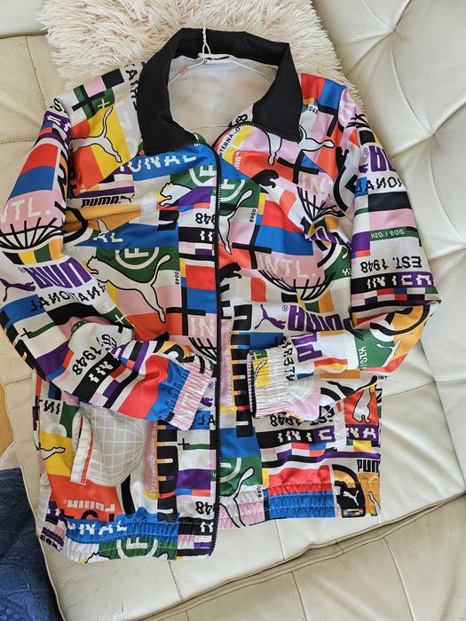 Geaca Puma unisex, marimea S, subtire cu captuseala usoara perforata