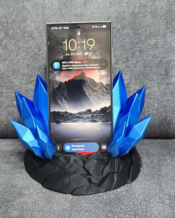 Подставка кристалы под телефон