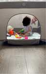 Tarc de joaca Happy game zone, cool grey star