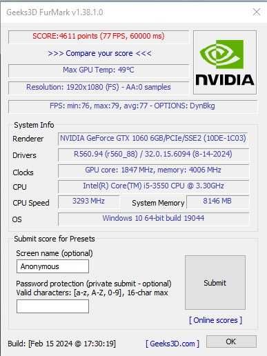 Placa video gaming Gigabyte G1 GTX 1060 6Gb 256 bit Impecabila