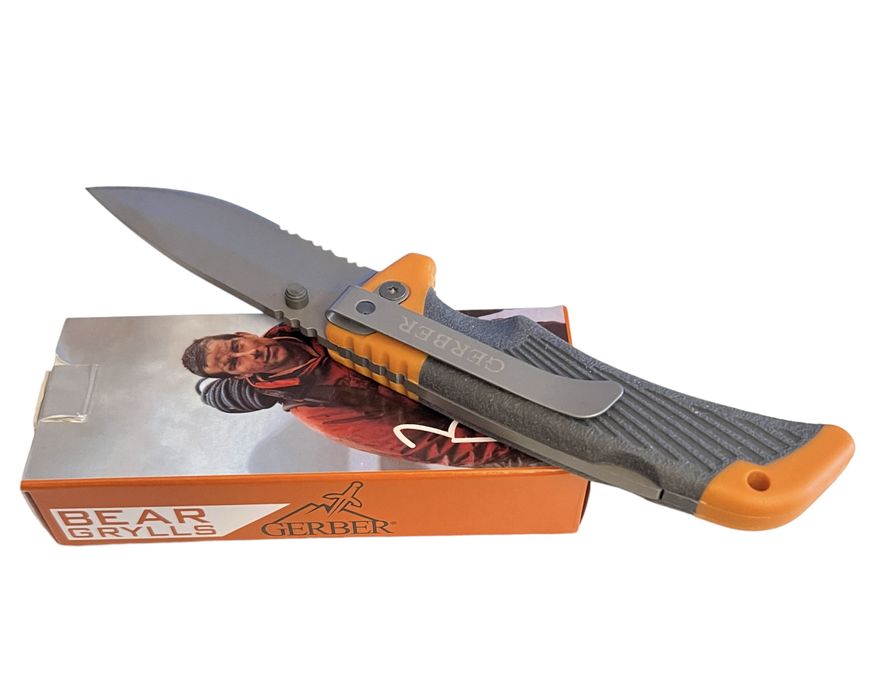 тактически нож за оцеляване и военни  цели GERBER комбинирано острие