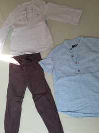 Set haine baiet  marime 116, marcile H&M, LC Waikiki si Lupilu