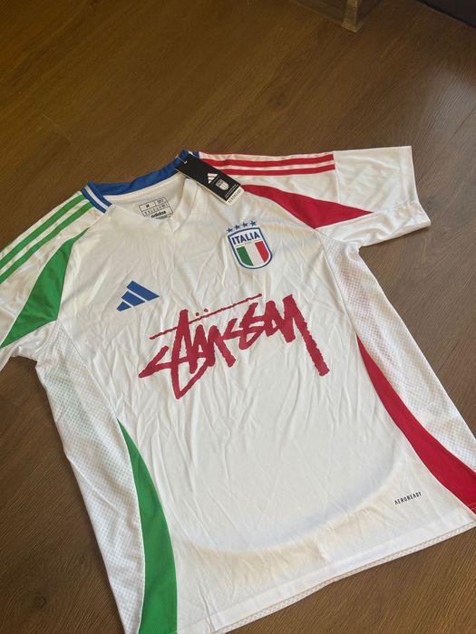 Tricou Italia x Stussy