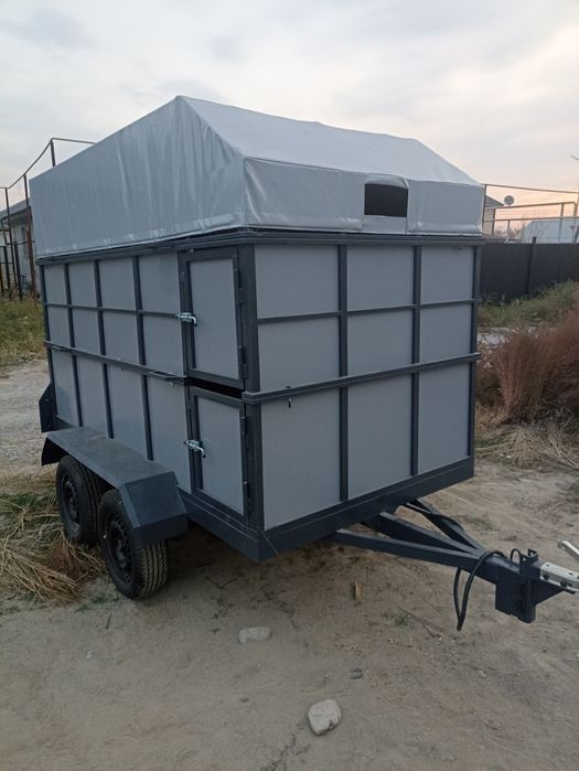 Прицеп легковой коневозка Рассрочка