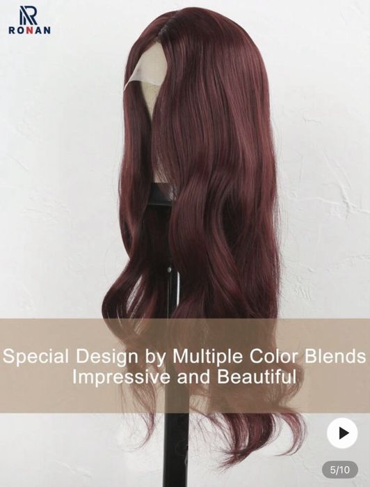 lace front синтетична перука