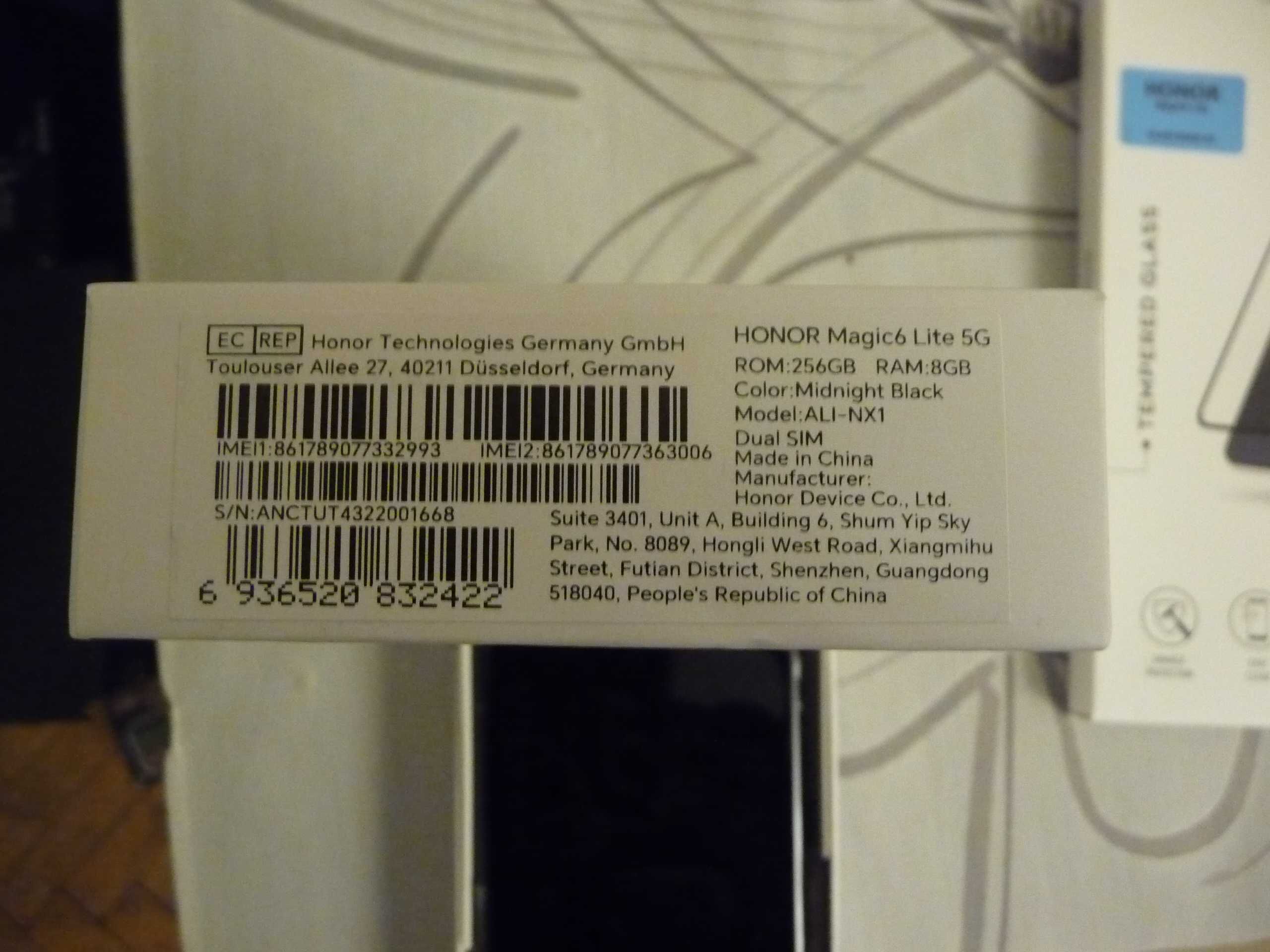 Смартфон Honor Magic6 Lite в гаранция