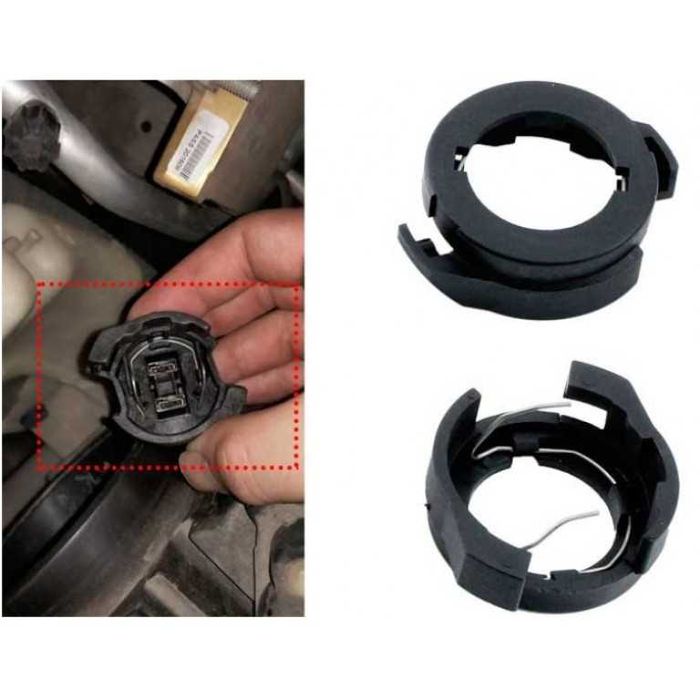 Адаптер/Преходник за LED крушки Н7 - VW Passat В5.5/ B6 /Ford Kuga.