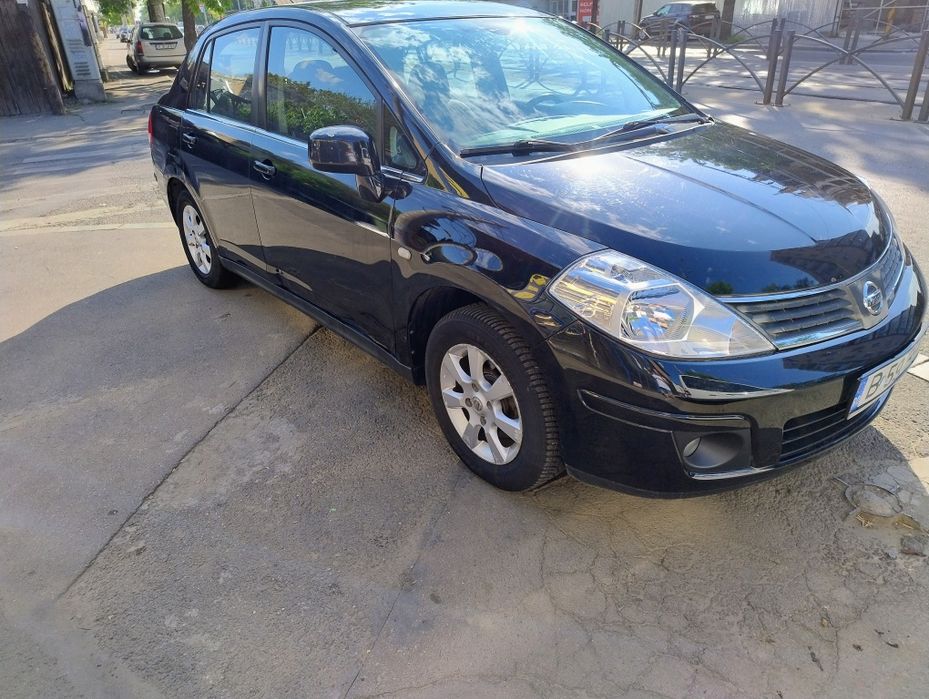 Nissan Tiida Tekna , 1,6 benzina ,2007, distributie lant ,126350 km