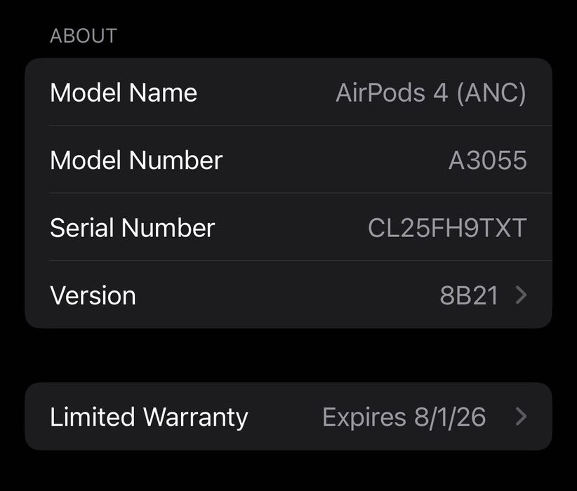 Vând AirPods 4 cu ANC stare foarte bună!