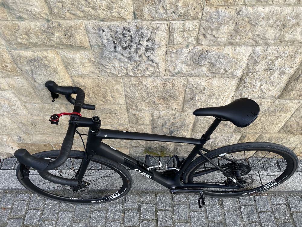 bicicleta, cursiera Cube attain, sram rival axs