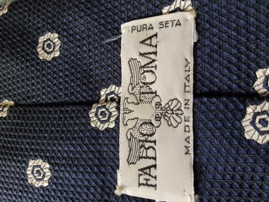 Мъжка вратовръзка Fabio Toma, Италия, коприна (като нова)