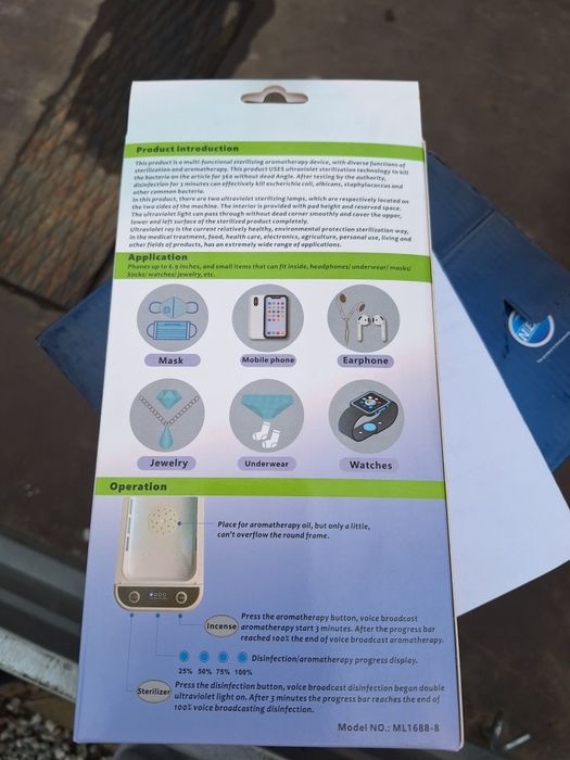 Sterilizator portabil nou