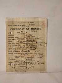 Certificate, acte, adeverinte, etc. anii 50-60