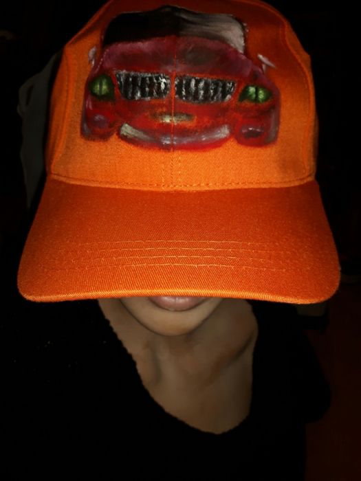 Șapcă pictată manual