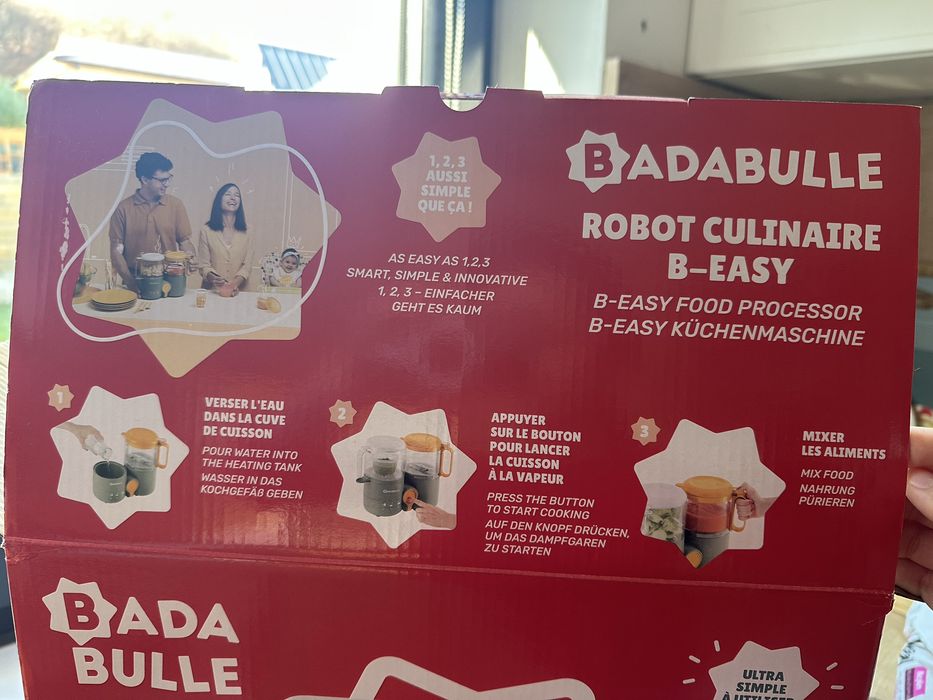 Robot multifunctional pentru diversificare/hrana bebelusi Badabulle