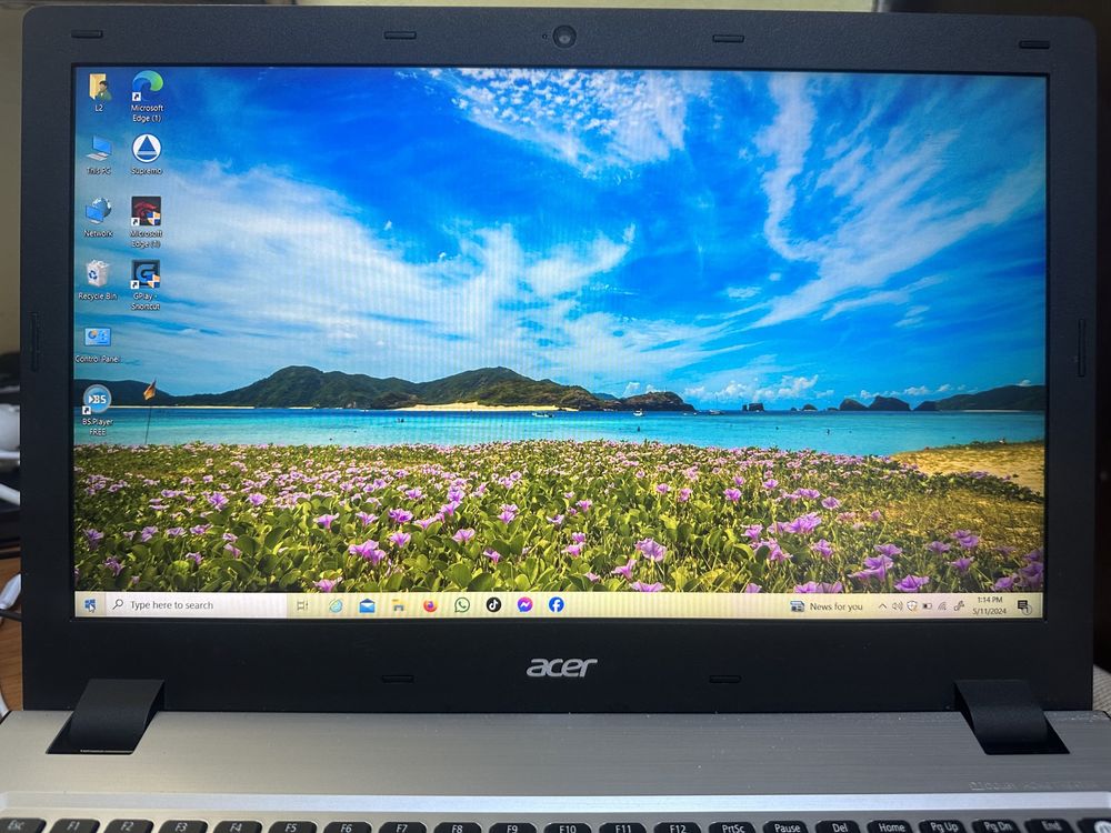 Laptop acer i3 4gb rami