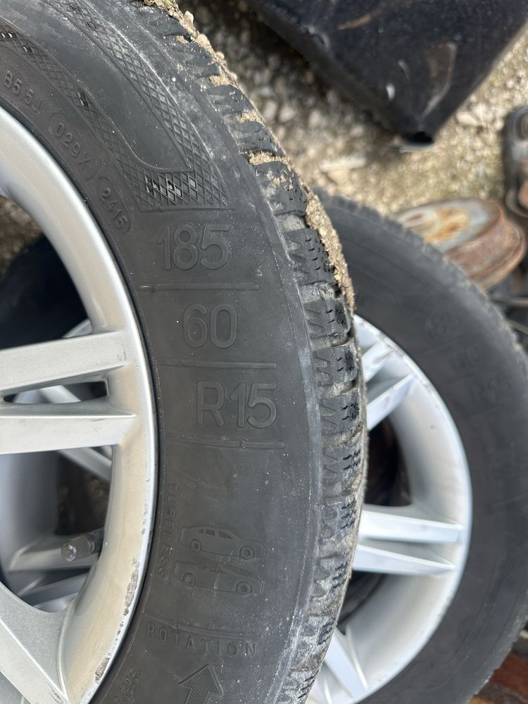 15 цола 5х100 резервна лята джанта Сеат,Шкода,VW
