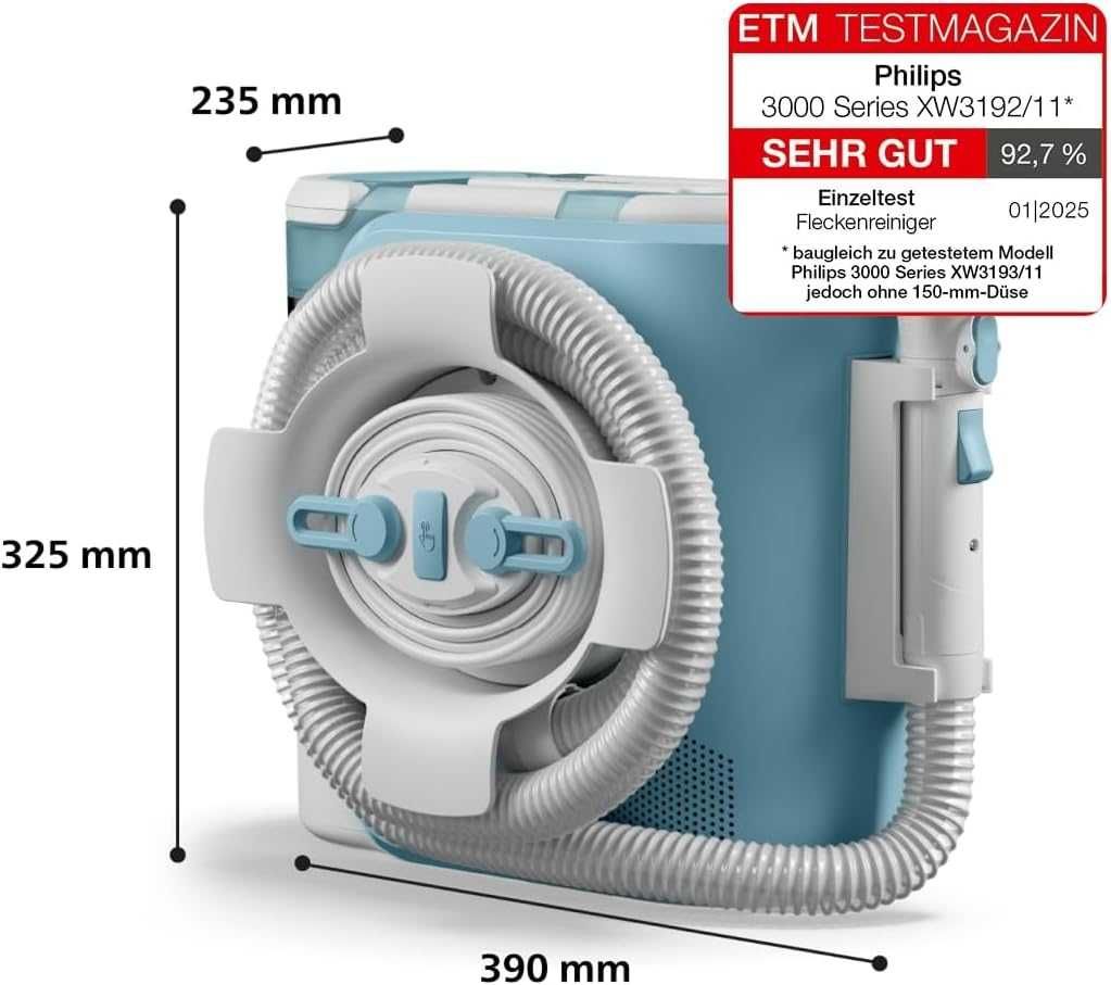 Перяща прахосмукачка Philips 3000 Series (XW3192/11) 4000 оборота