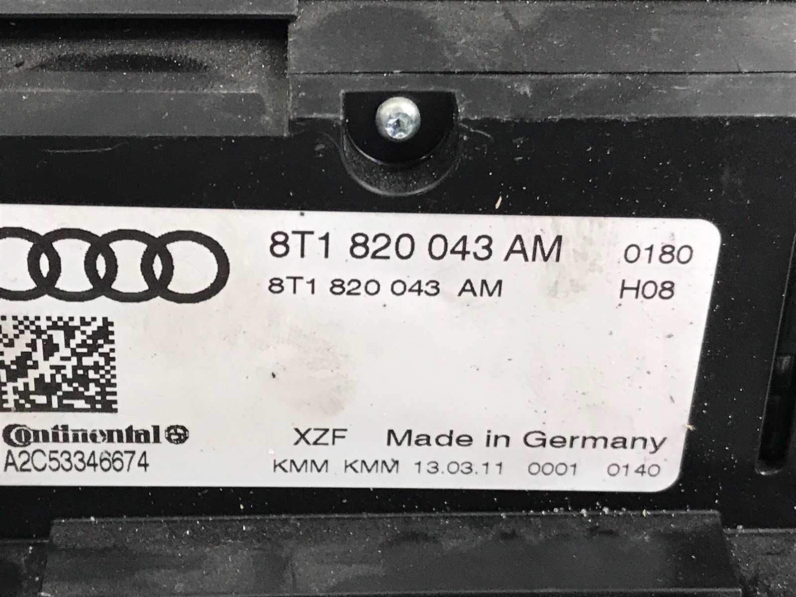 Панел климатик Audi A4 B8 2011г.