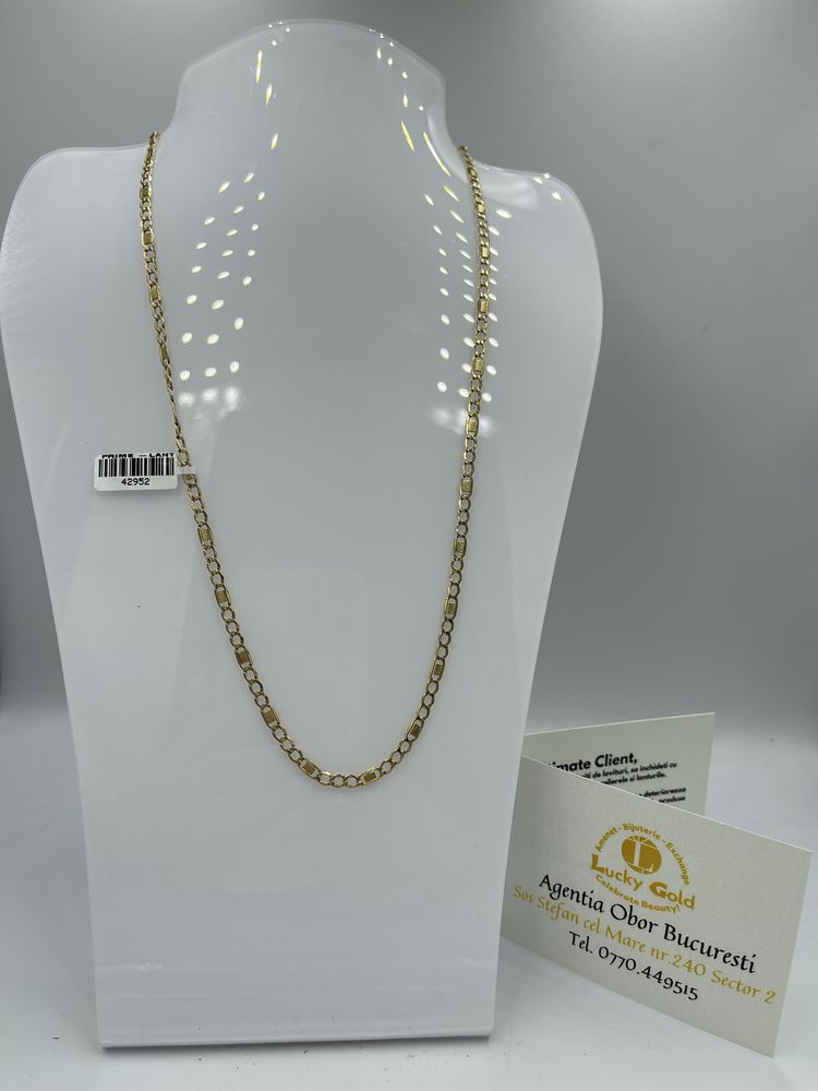 Lant Aur 14K, 4.56gr, lungime 52cm #42952