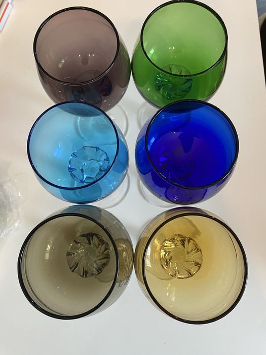 Set pahare sticla murano