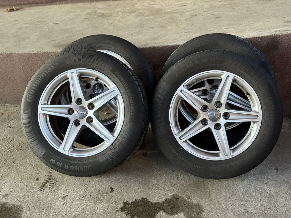 Jante Audi A3 A4 5x112 205 60 16 R16 vw golf passat 7j et35