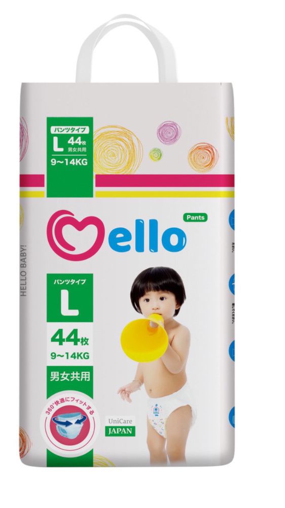 Детские подгузники бренда Mello