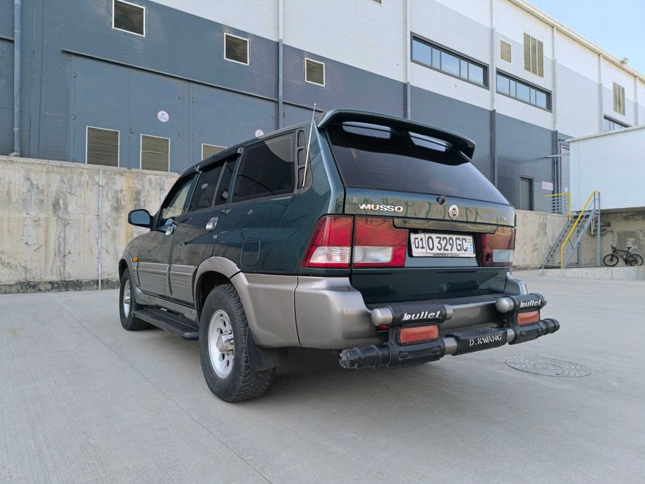 Ssangyong Musso на базе Гелика