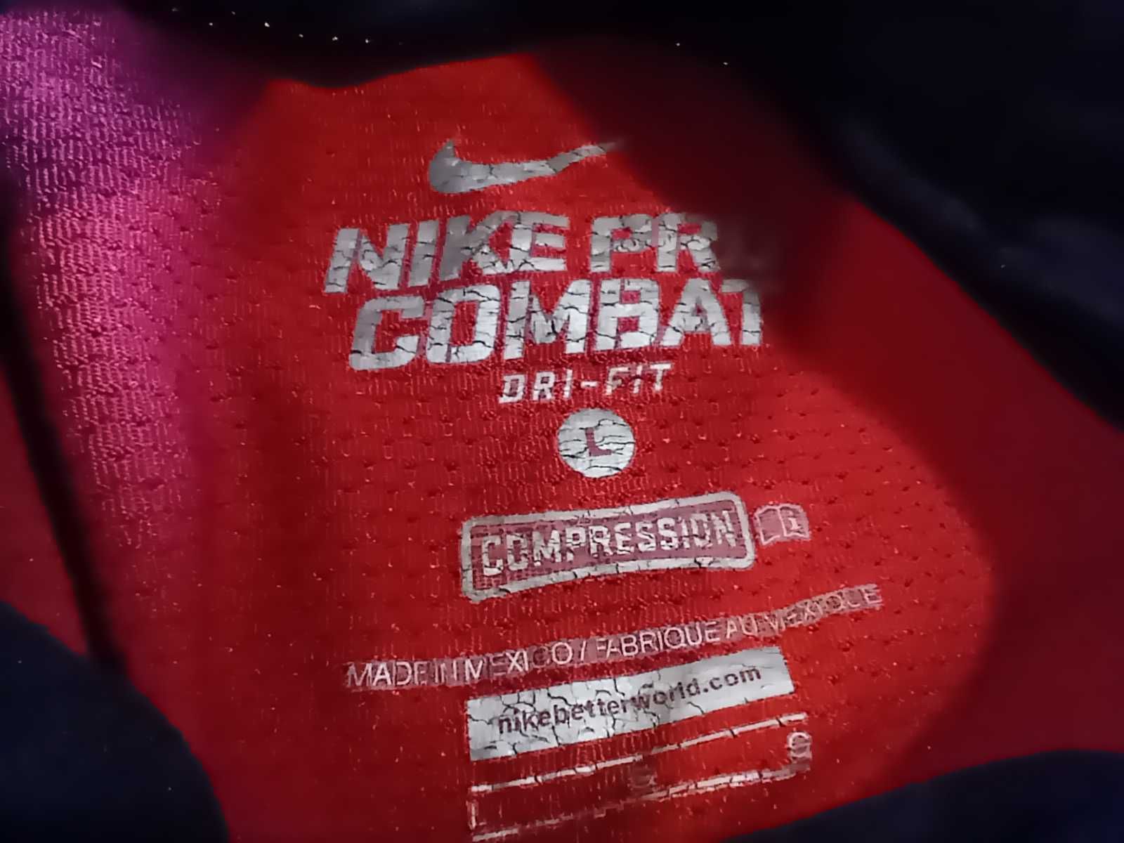 Nike Pro Combat Compression мъжка спортна блуза оригинал перфектна L