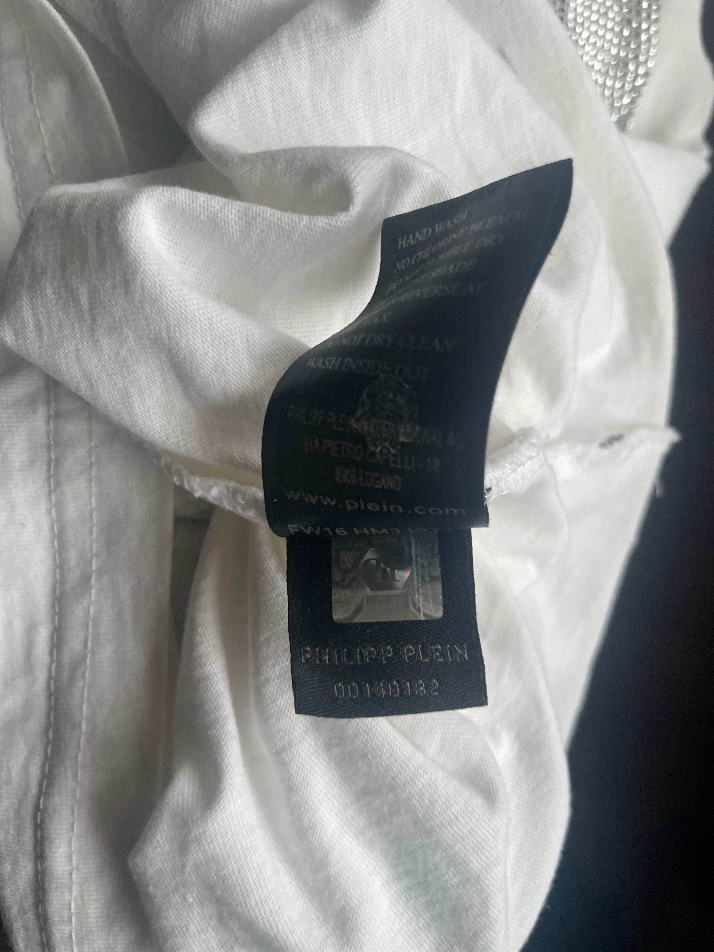 Philipp Plein уникална 100% оригинална тениска, размер М
