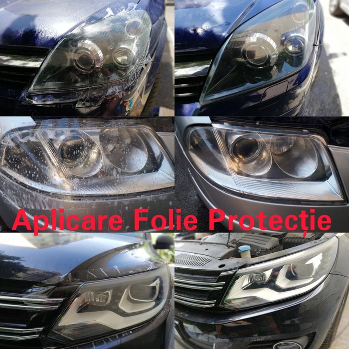 polish faruri auto și Aplicare Folie Protecție