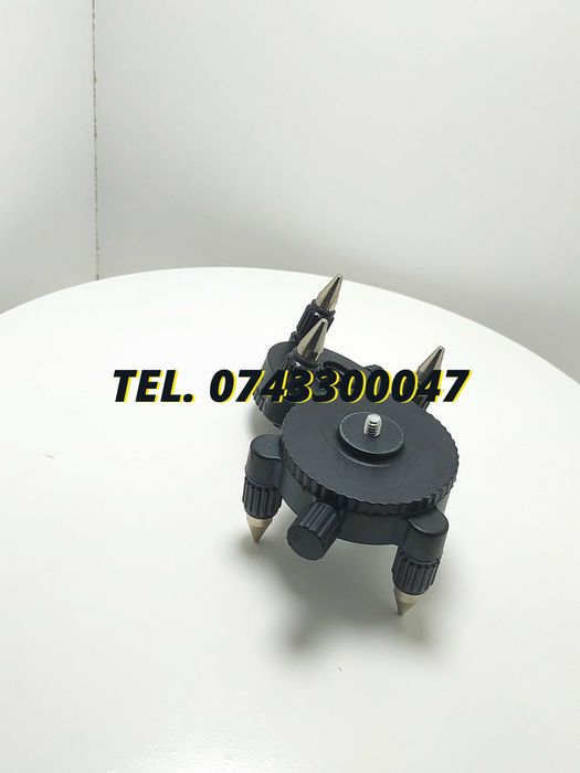 Suport Rotativ Cu Gheare Pentru Nivela Laser 360 Grade  Trepied Mic