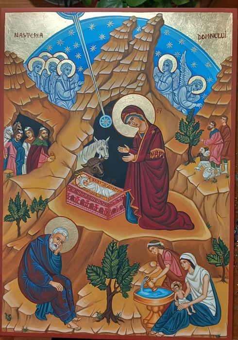 Icoana pictata "NASTEREA DOMNULUI"
