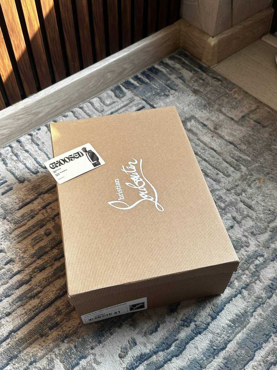 Вналичии Christian Louboutin LJS, Full komplekt / Лабутен темный синий