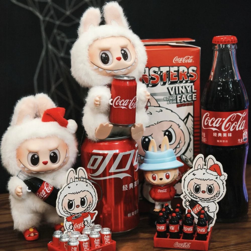 LABUBU Figurine The Monsters Coca-Cola – Vinyl Face 1:1 Noi
