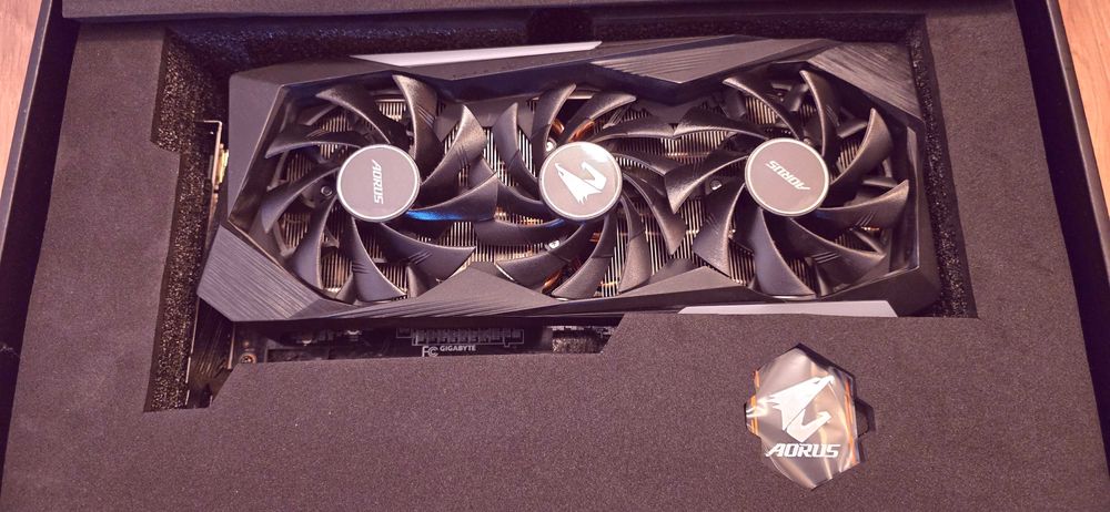 Placa video Nvidia RTX 3070 Aorus Master 8GB GDDR6