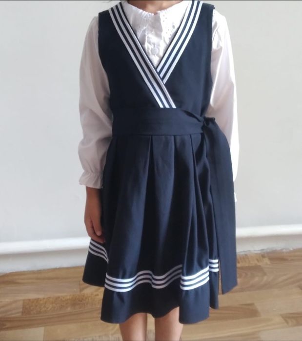 Школьный сарафан для девочек