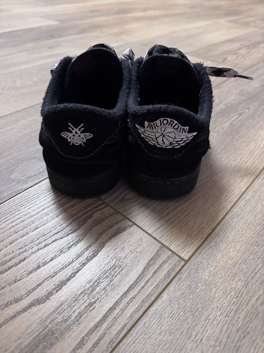 Jordan 1 low travis scott black phantom