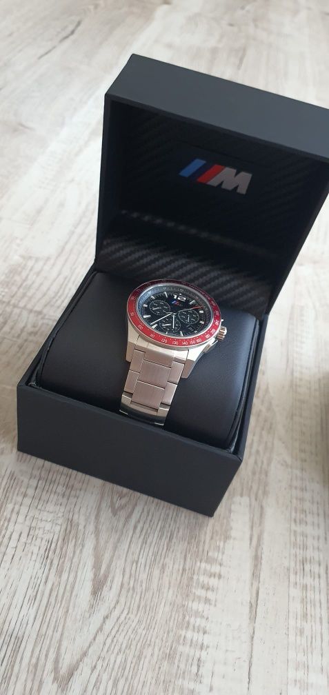 Ceas original Bmw -Barbati,Chronograph Bmw M,Swiss Ronda 5030D