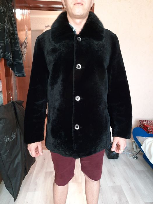 Мутоновая шуба, дубленка мужская