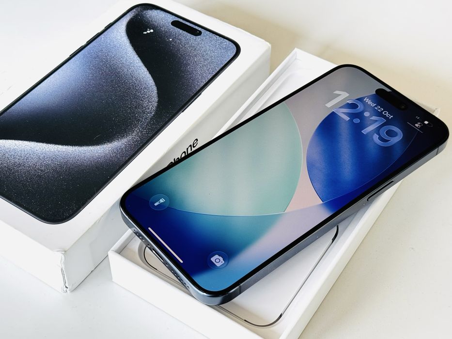 Iphone 15 Pro Max 256GB Blue Отличен! Гаранция 6 месеца