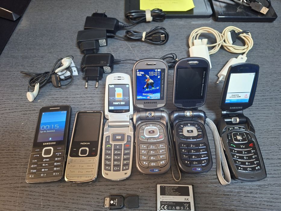 Lot telefoane colectie Samsung P910 P920 S5611 X550