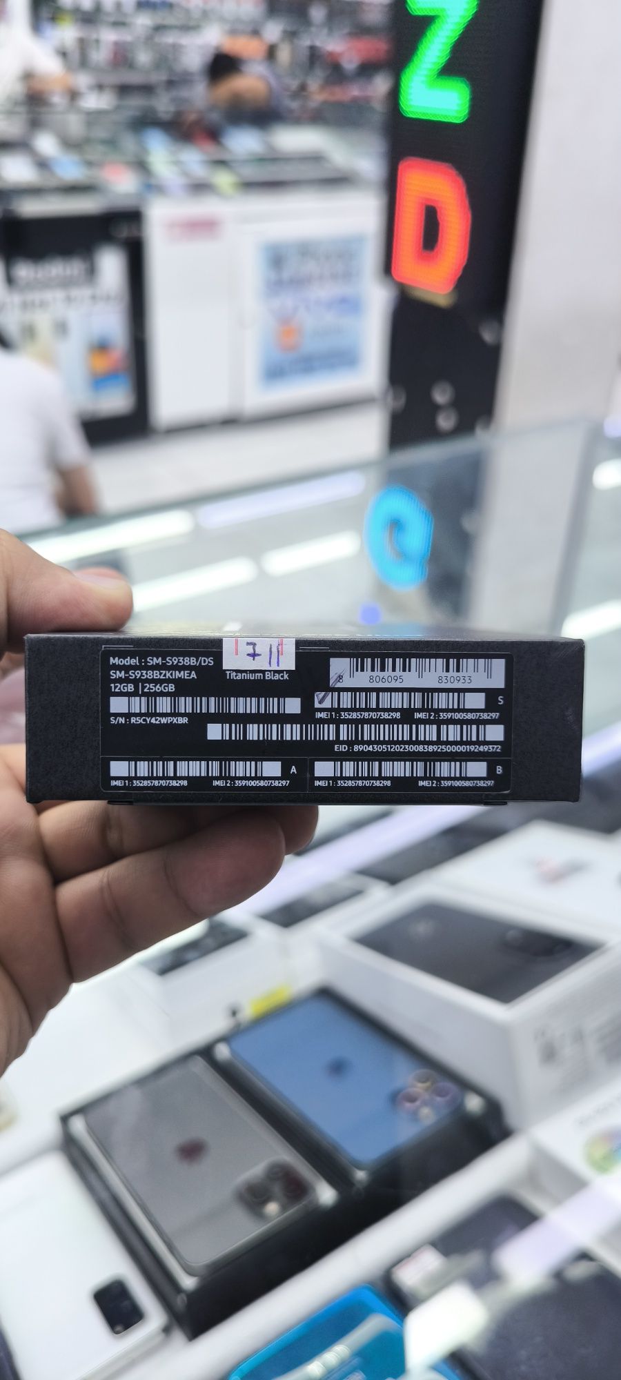 samsung S25 ultra 12/256 yangi