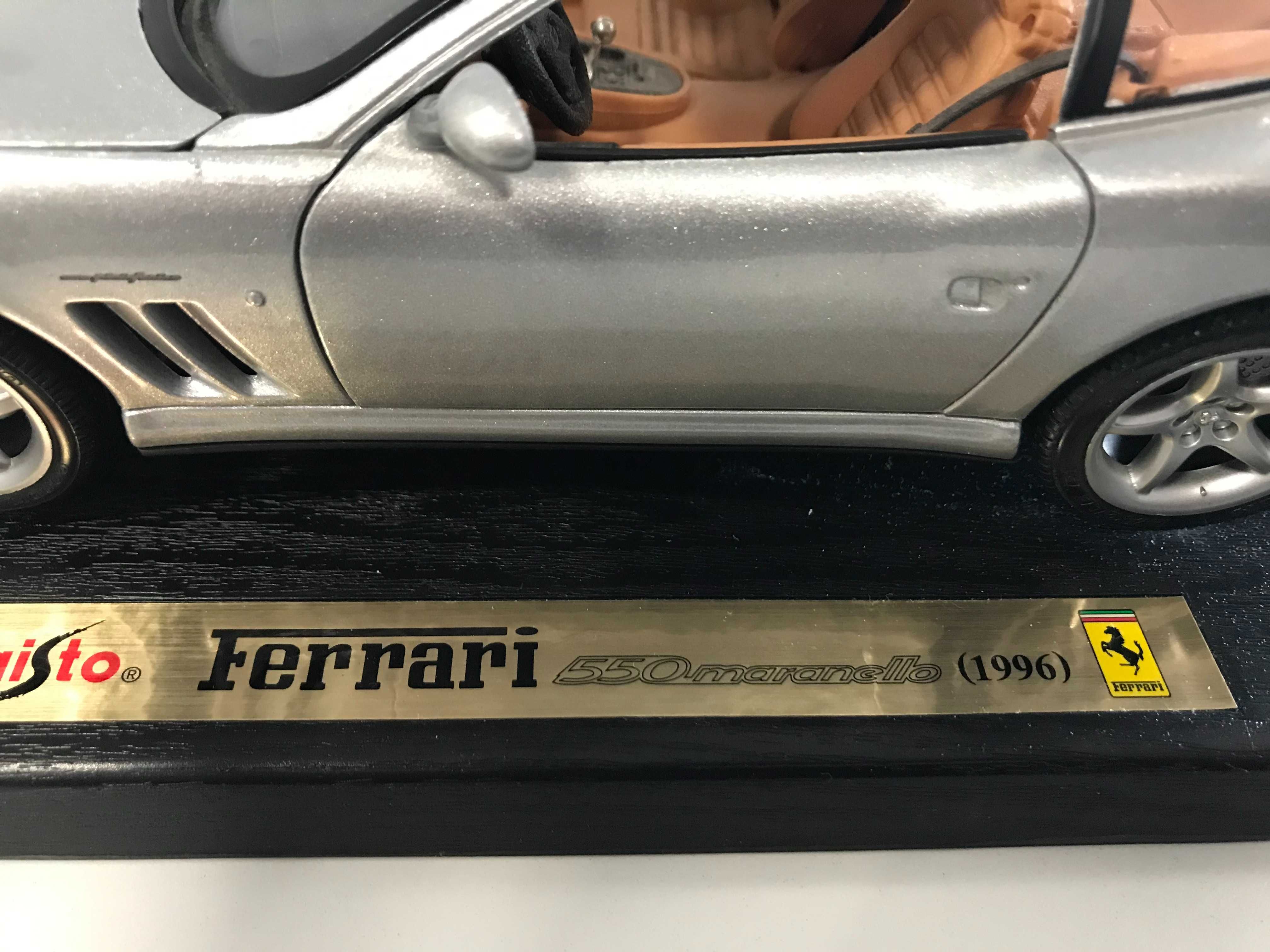 MAISTO метална колекционерска количка FERRARI MARANELLO 1996г.1:18 NEW
