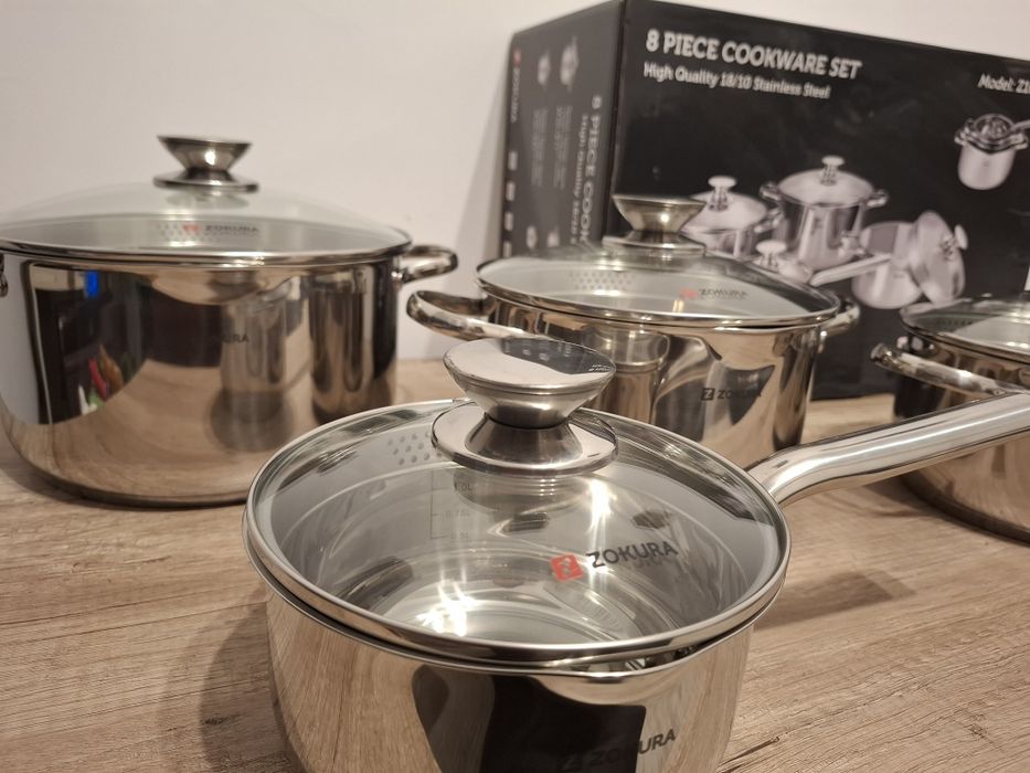 Set oale inox, 8 piese - Zokura