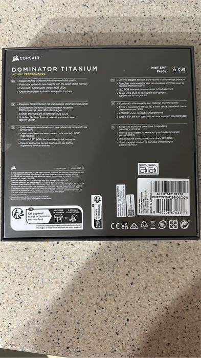 Memorie ram Crosair dominator titanium 2x16gb sigilat